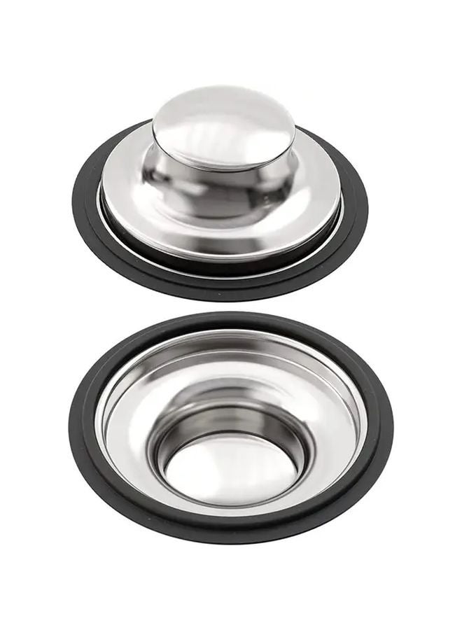 Stainless Steel Kitchen Sink Stopper Heavy Duty Garbage Disposal Plug Fits 3 1 2 Inch Drains - Image 5