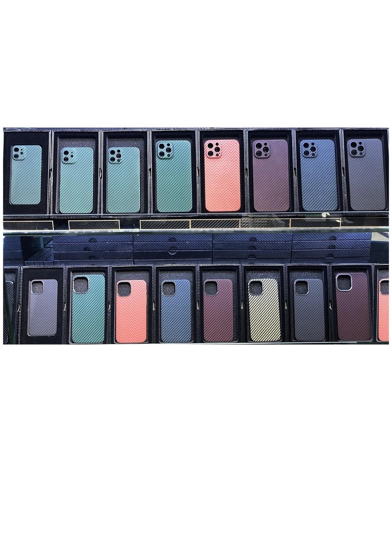 Raxoom iPhone 12 Pro Max , Soft Silicon, Carbon Fiber Design, Strong grip with Camera Lens Protection - Image 2