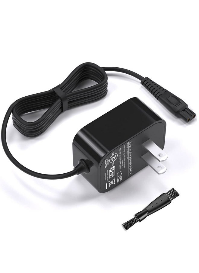 VHBW - Replacement For Philipsnorelco Charger Cord Hq8505 For Norelco 9000 7000 5000 3000 Series 15V Compatible With Philips Hq8505 Power Cord Norelco Shaver Charger Cord 5Ft - Image 1