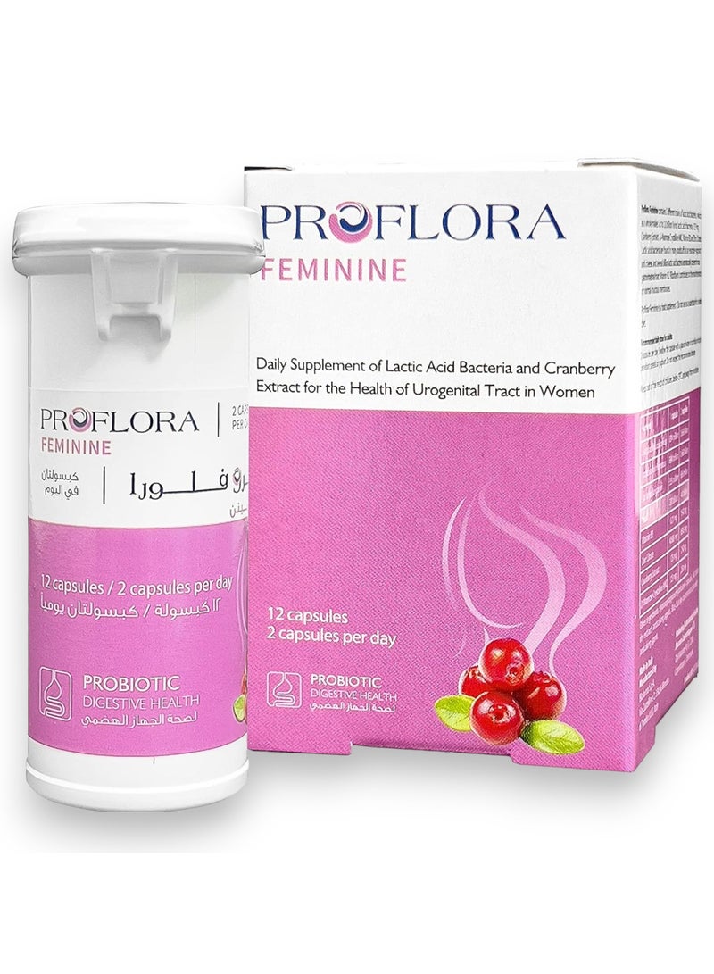 Proflora Feminine, 12 Capsules