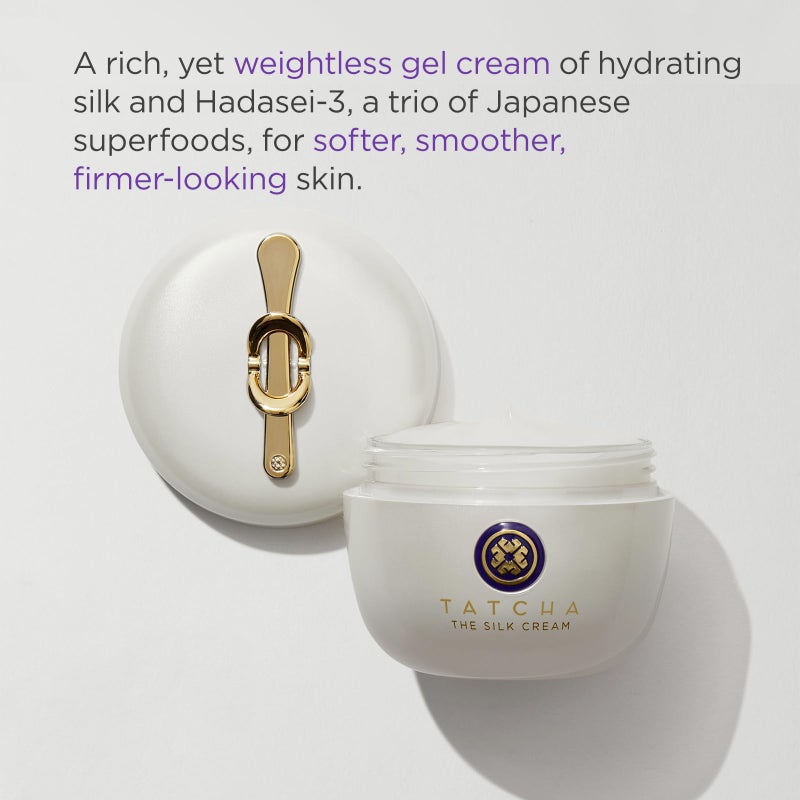 TATCHA The Silk Cream: Weightless Moisturizing and Firming Cream for Combo to Dry Skin (50 ml / 1.7 oz) - Image 3