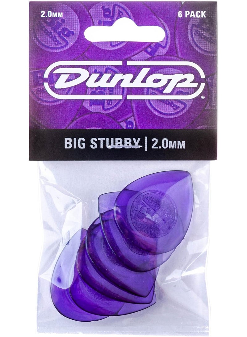DUNLOP Dunlop Big Stubby Picks, 2.0mm - Image 2