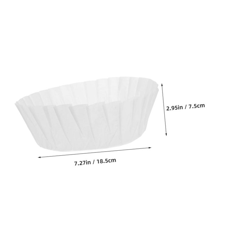 أفضل ياش 50 قطعة من ورق الخبز المقاوم للدهون 18.5x18.5x7.5 سم تغليف الحلويات - Image 3
