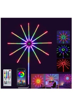 Firework Magic Color Smart Strip USB Powered Led Lights For Bedroom With Launch Burst Effect Remote App Control