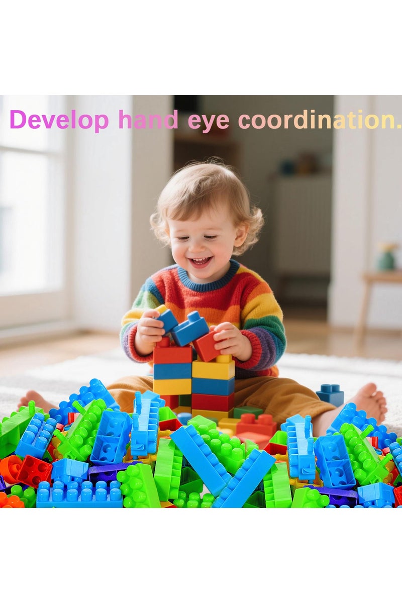 ACYYH Colourful Building Blocks Set, Educational Construction Toys, Multi Colour.100PCS,Children's toys - Image 5