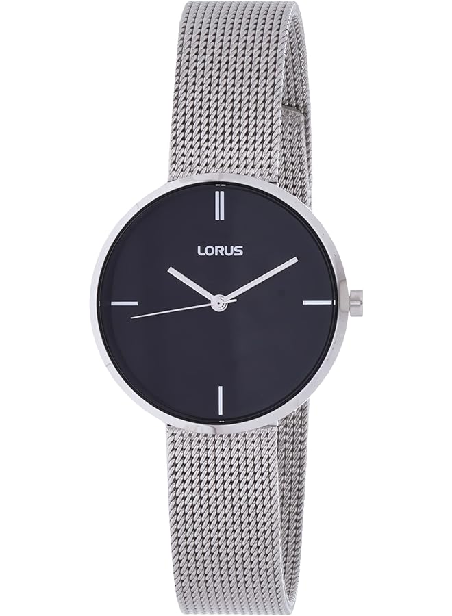 لوراس ساعة كوارتز تناظرية كلاسيكية للنساء مع سوار من الفولاذ المقاوم للصدأ Rg253Qx9 - Image 1