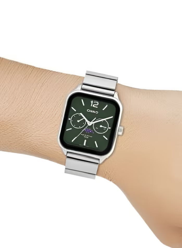 Casio Classic Dark Green Dial Watch For Unisex MTP-M305D-1A - Image 4