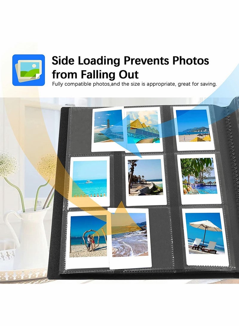 SYOSI 432 Pockets Photo Album for Fujifilm Instax Mini Camera, for Polaroid Camera, for Fujifilm Instax Mini 11 90 70 9 8+ 8 LiPlay Instant Camera, for Polaroid Snap SnapTouch PIC-300 Z2300 Instant Camera - Image 5