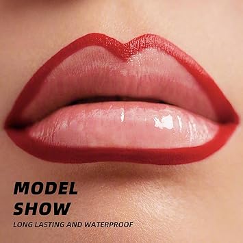 YOUNG VISION 3Pc Peel Off Lip Liner Stain Set Tattoo Peel Off Lipliner Matte Finish Waterproof Nude Matte Lip Contour for Women Makeup Precise Lip Definition Gift Set - Image 2