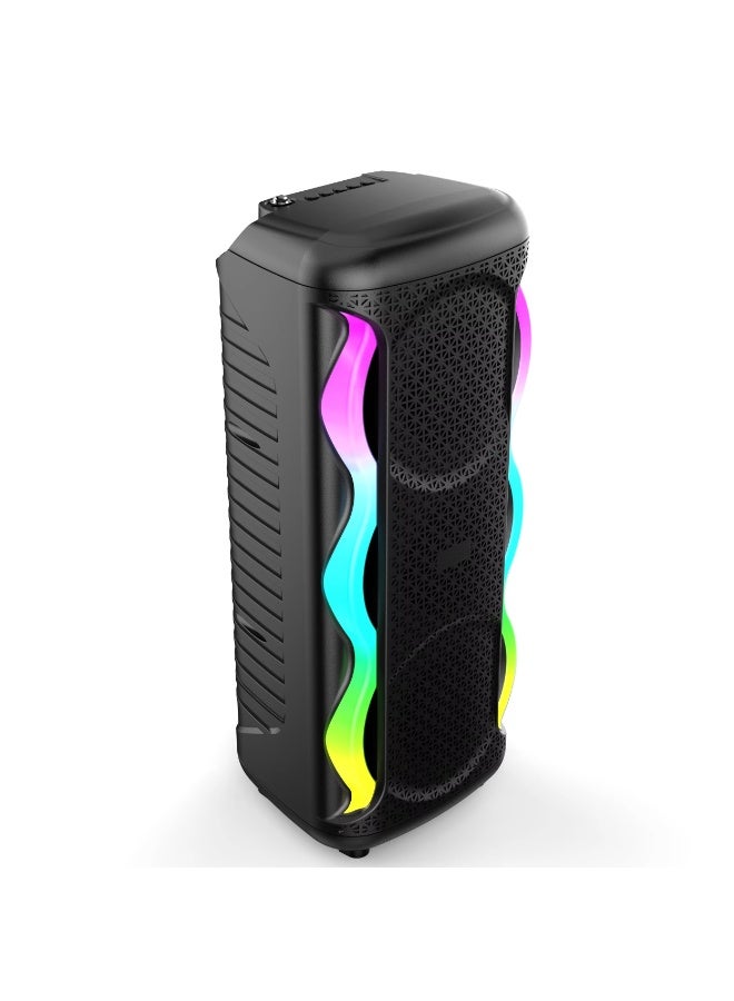 Wireless Bluetooth Sound Box 4 Inch Big Speakers Outdoor DJ Party Karaoke Speaker CS-4303  - Image 4