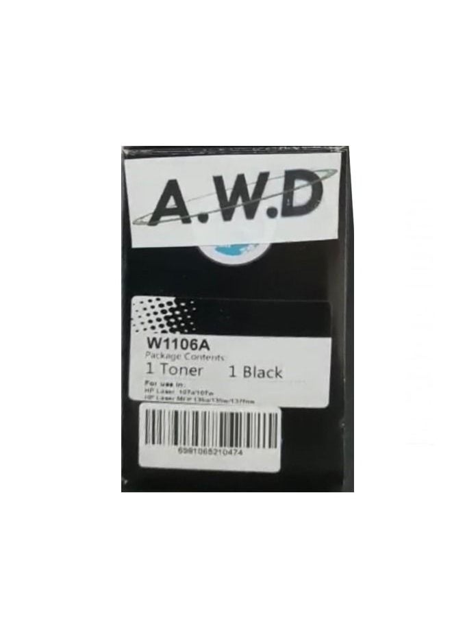 Toner Cartridge 106A W1106A Black For  HP ‎107‎a‎/‎107‎w‎ - pzsku/ZF0E854F291B35BE907DBZ/45/_/1647700096/10189bda-3ab9-4f50-9531-0e9da5652b5f