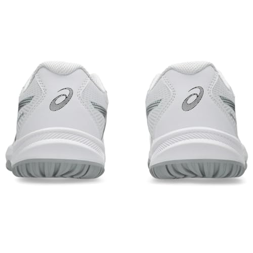 ASICS Kid's Upcourt 6 Grade School Volleyball Shoes, 1, White/Black - Image 5