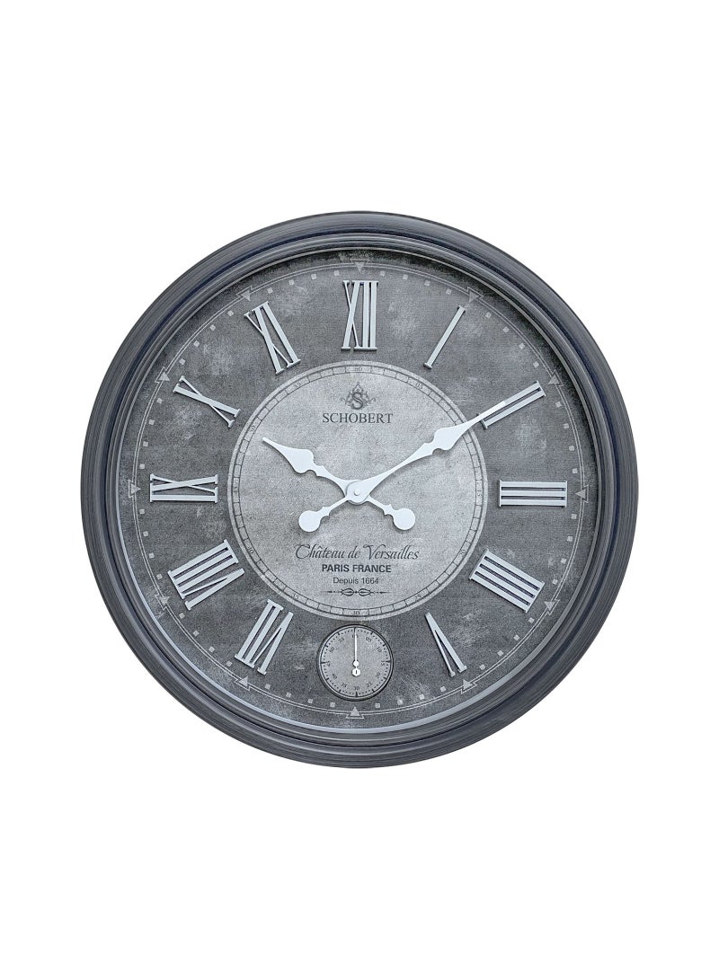 Schobert Wooden Big Wall Clock Silent Quartz 6420 - Image 1