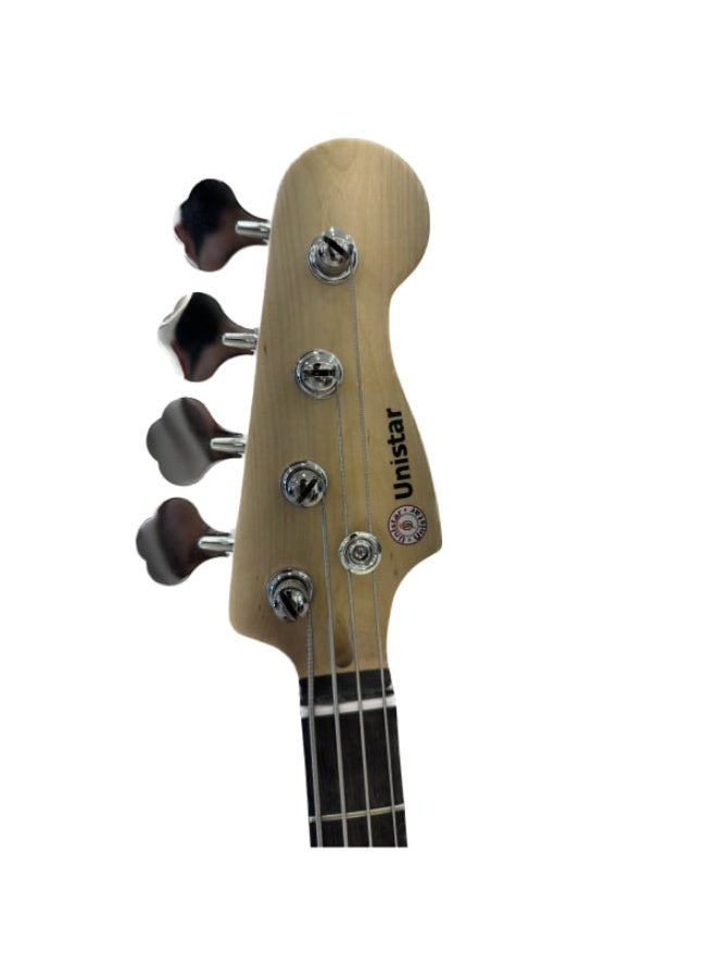 Unistar L-B1-4-sunburst Bass Guitar 4 Strings - Image 5