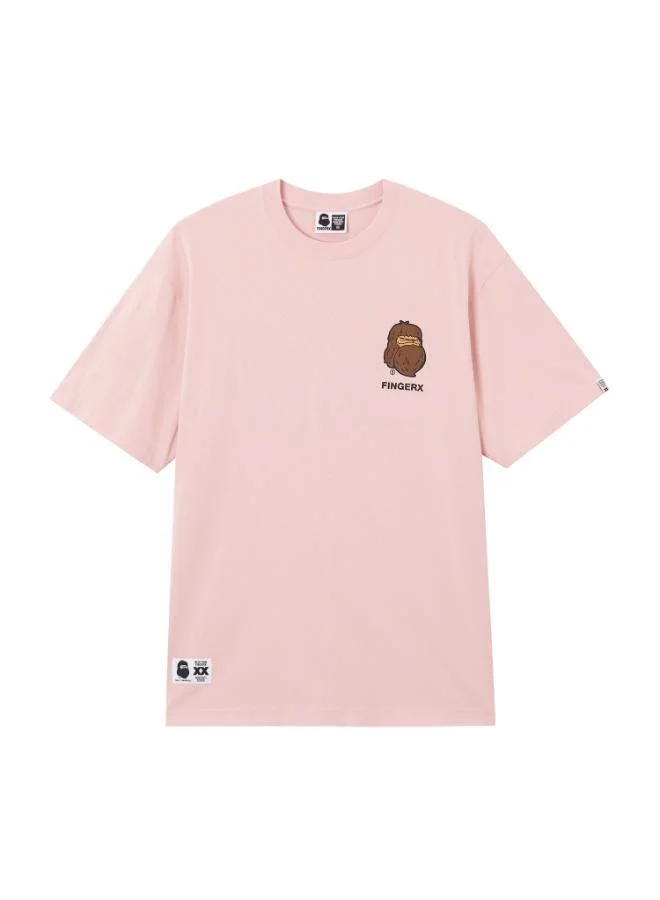 FINGERCROXX  BigFoot Series Logo Print T-shirt for Men | Best Price UAE