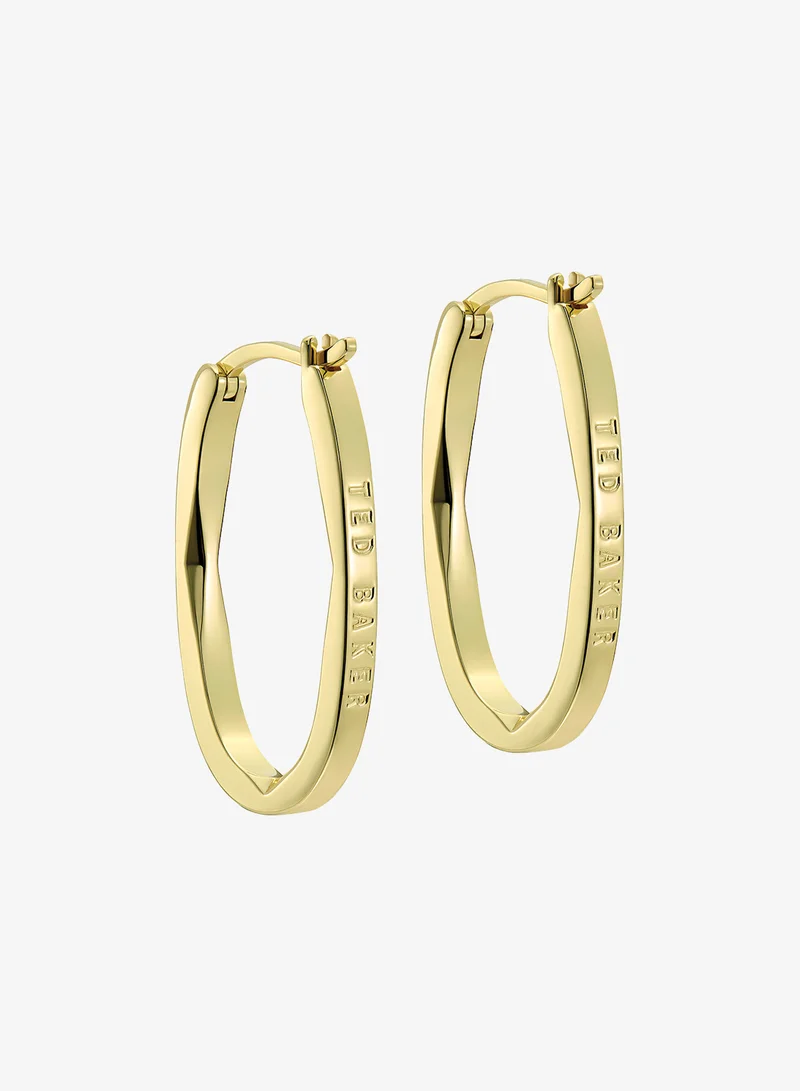 Shivanna Crystal Shimmer Hoop Earrings