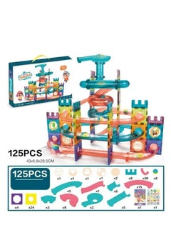 Y&D Kid's Magnetic Building Block Toy DIY Blocks for Children Hot Sale 125Pcs Gift Box Set  - Image 2