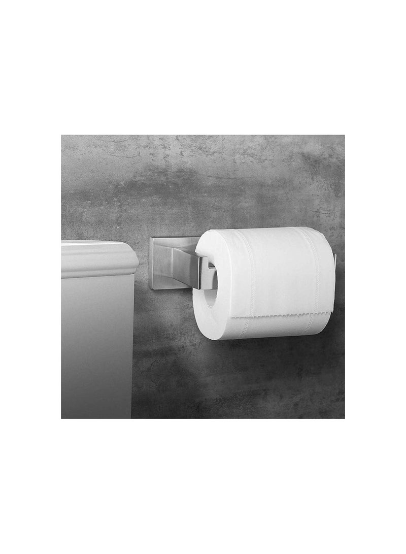GGOOT Tissue Holder, Punch and Install Roll Paper Shelf Stainless Steel Saving Space for Bathhouse Laundry Room for Toilet Bathroom - Image 2