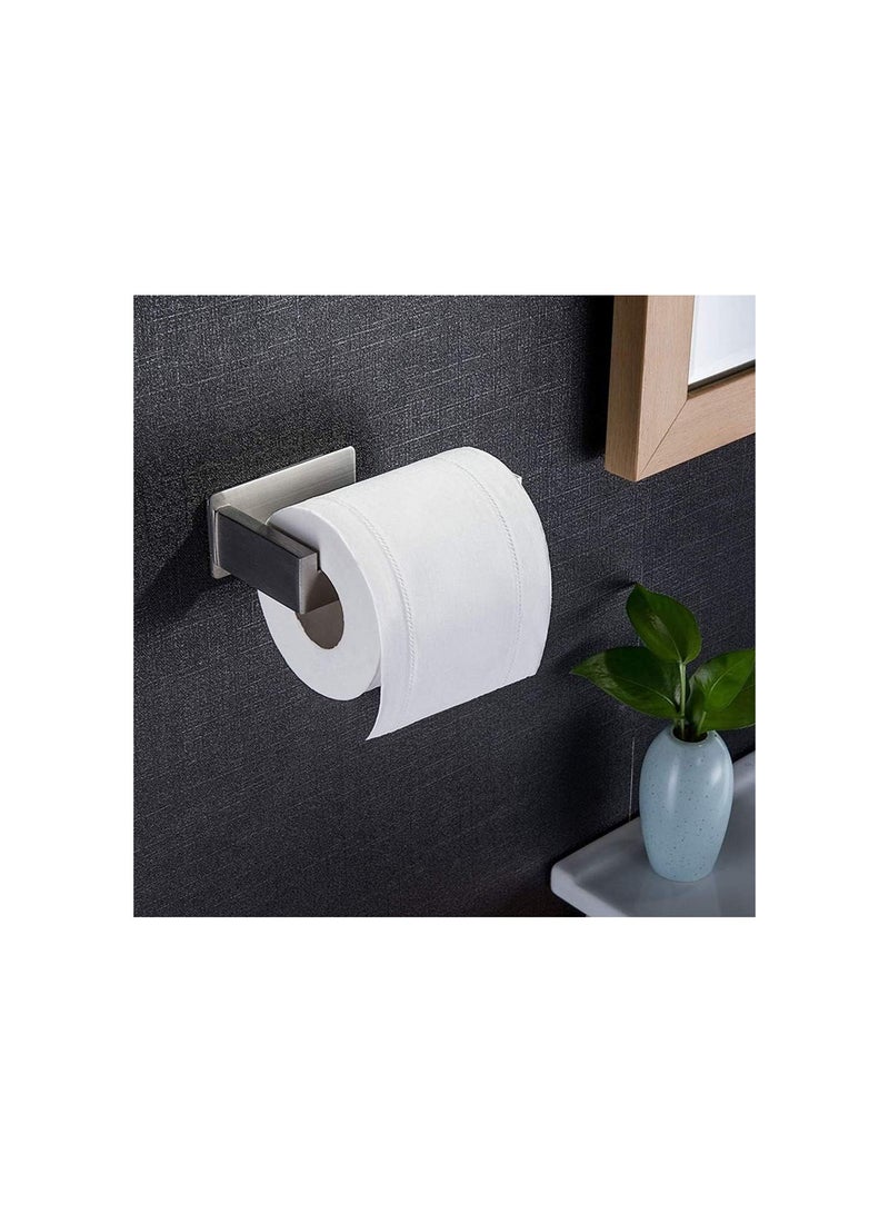 GGOOT Tissue Holder, Punch and Install Roll Paper Shelf Stainless Steel Saving Space for Bathhouse Laundry Room for Toilet Bathroom - Image 4