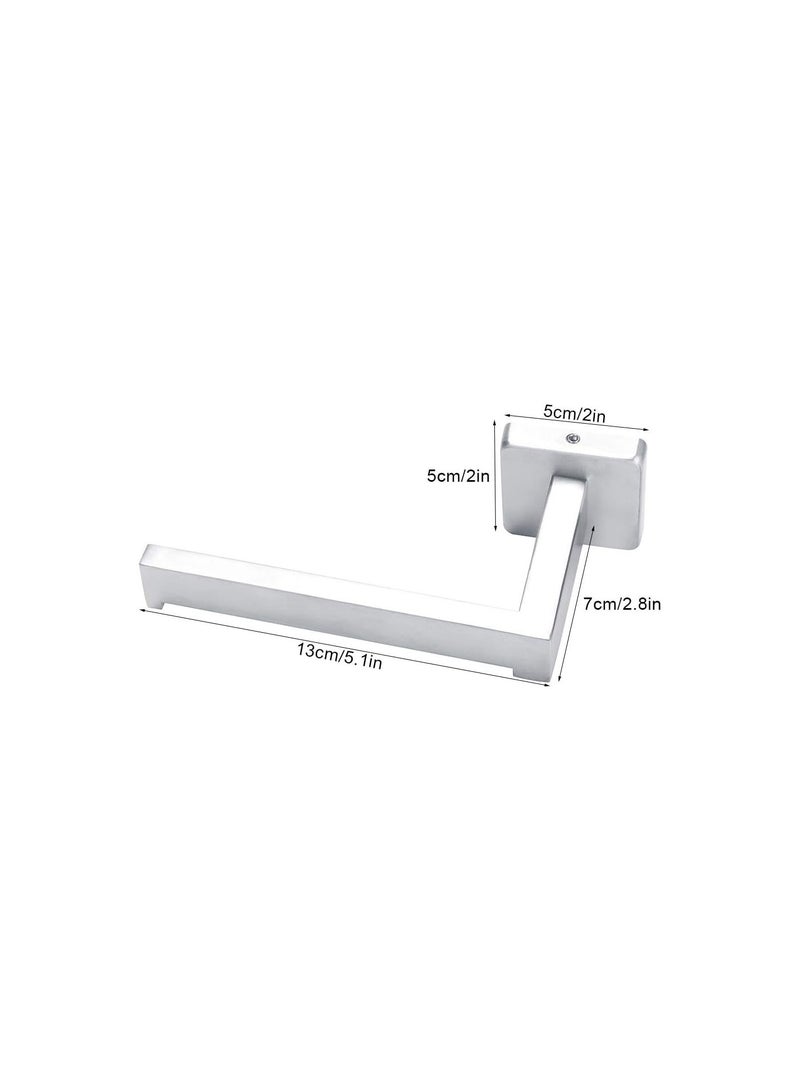 GGOOT Tissue Holder, Punch and Install Roll Paper Shelf Stainless Steel Saving Space for Bathhouse Laundry Room for Toilet Bathroom - Image 3
