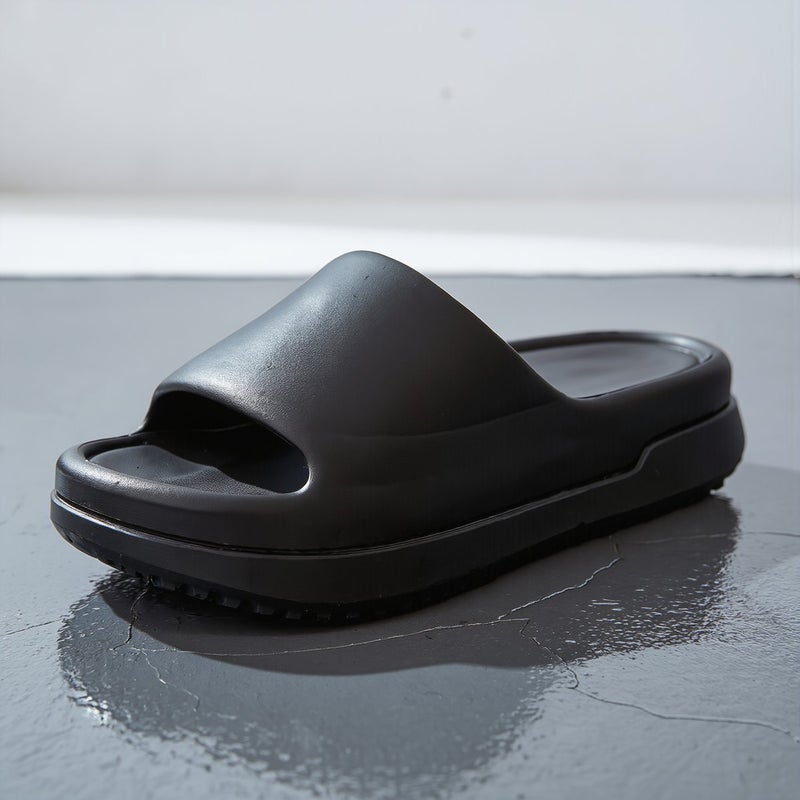 Cloud Slippers Thick EVA Non-Slip Soft House Slide Sandals Size 36-37 White - Image 3