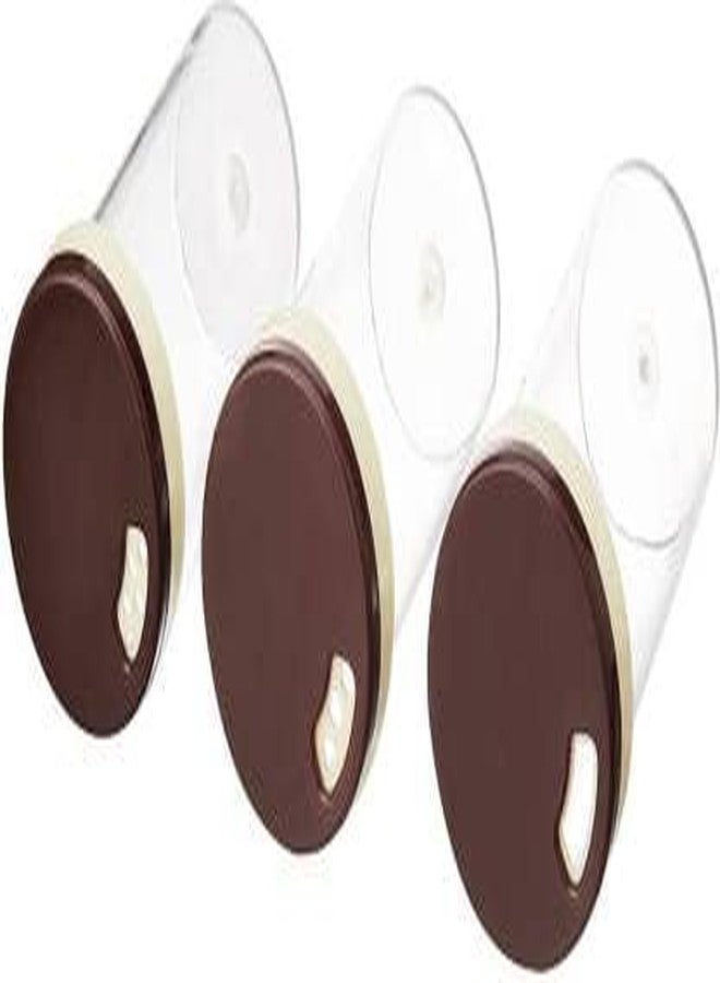 Lapras 𝟏𝟓 𝐘𝐞𝐚𝐫𝐬 𝐆𝐮𝐚𝐫𝐚𝐧𝐭𝐞𝐞, Plastic Revolving Spice Rack 12 Jars Set, Stainless Steel Countertop Spice Organizer, Rotating Jar Holder for Kitchen, Durable & Easy Refill (Multicolor) - Image 3