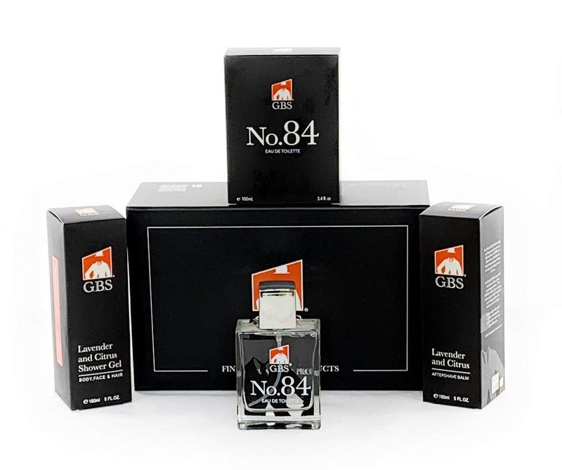 GBS Extreme Everyday Kit New Refreshing Lavender and Citrus Shower Gel Lavender and Citrus Aftershave for Men