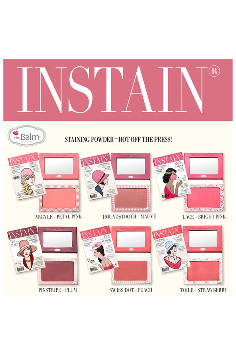 theBalm Instain Powder Blush - Handstooth - Image 3