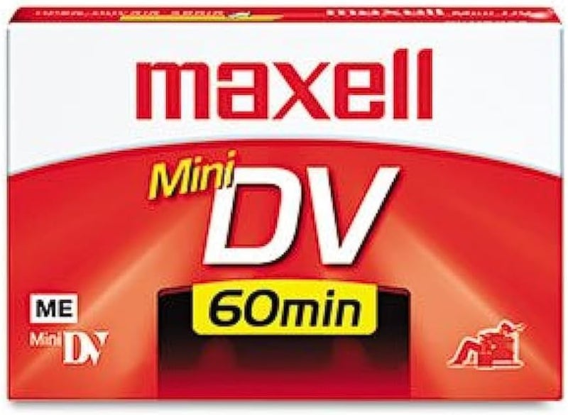 Maxell Premium Grade Mini DV Camcorder Tape Cassette - 60 Minutes - Image 1