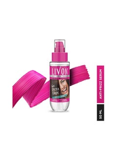 Livon Serum for Frizz free,Smooth Hair, with Argan Oil and Vitamin E,50ml  - Image 4
