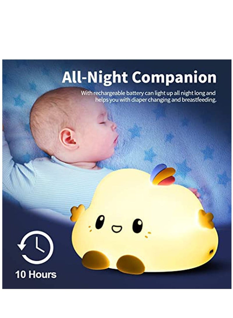 Cute Kids Night Light Baby Portable Rechargeable for Girls - Image 2