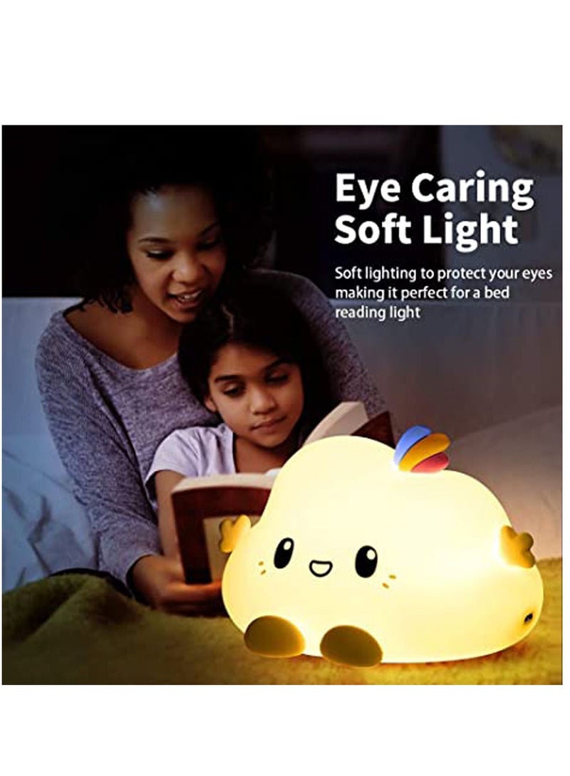 Cute Kids Night Light Baby Portable Rechargeable for Girls - Image 3