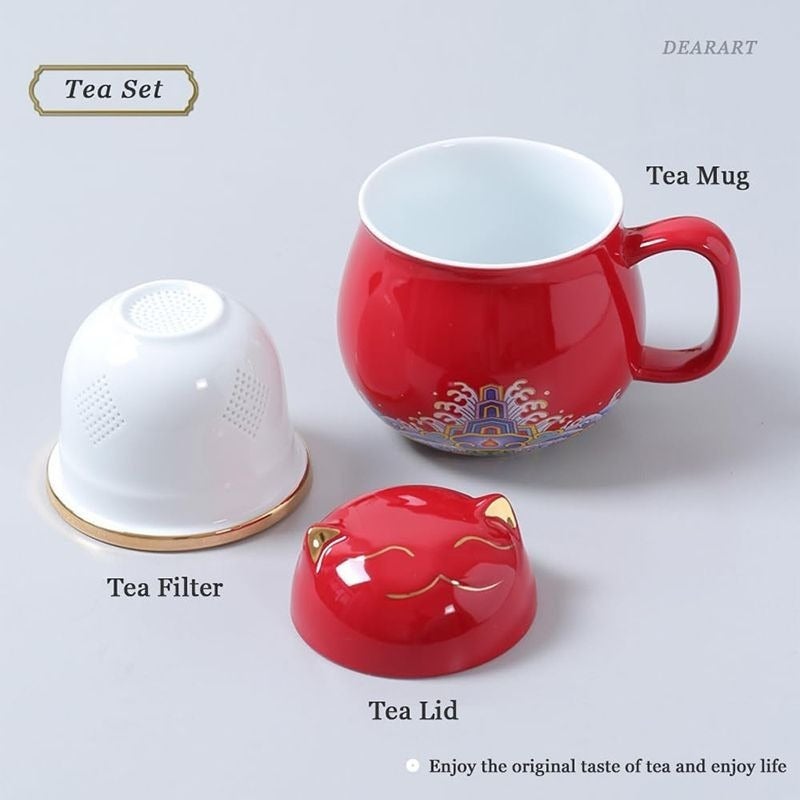 Tea Infuser Mug - Image 3