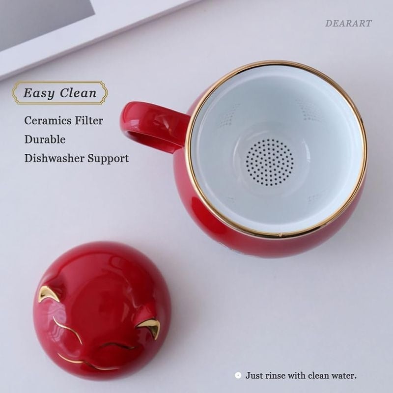 Tea Infuser Mug - Image 4