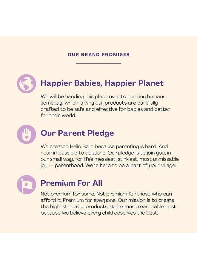 Hello Bello Fragrance Free Bubble Bath - Tear-Free, Hypoallergenic, Dermatologist  Pediatrician Tested - Thoughtful Ingredients - Fragrance Free, 10 Fl Oz (Pack of 1) - Image 5