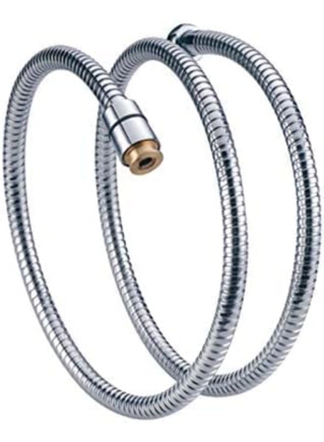 خلاط دش مثبت على الحائط مع دش يدوي، صنبور مطلي بالكروم، تحكم في الماء الساخن والبارد - Image 2