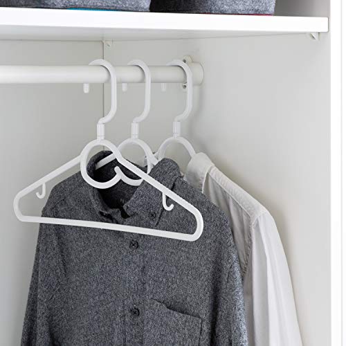 Laundry 360 Swivel Neck Hanger 5 Pack in White - Image 3