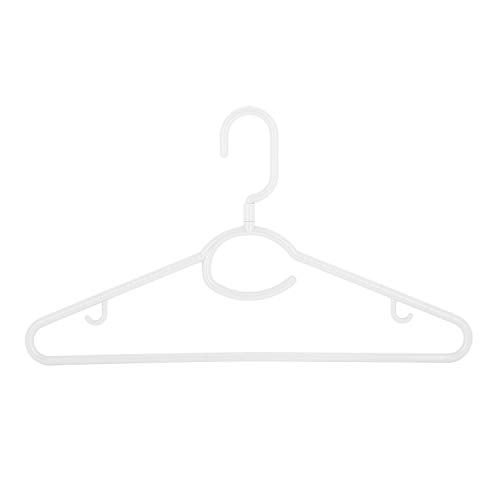 Laundry 360 Swivel Neck Hanger 5 Pack in White - Image 2