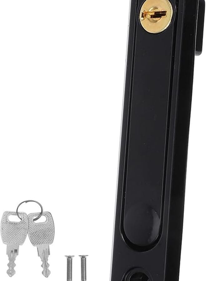 Tehaux Concealed Sliding Window Lock Keyed Sash Lock Easy Installation Enhanced Security - Image 1