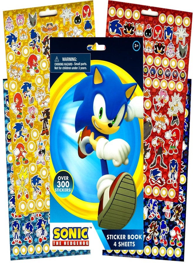 Bendon Sonic The Hedgehog Coloring Book Set for Kids Ages 4-8 Bundle with Sonic Coloring Book, Activities Sticker Pad and Games for Boys - Image 4