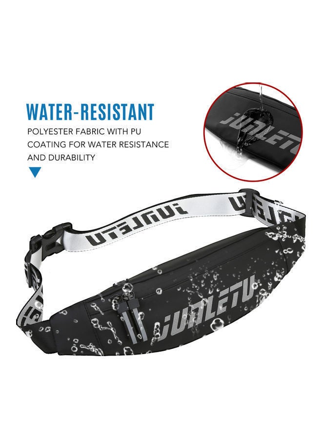 NIBEMINENT Water Resistant Reflective Running Waist Bag 38x1x13cm - Image 3