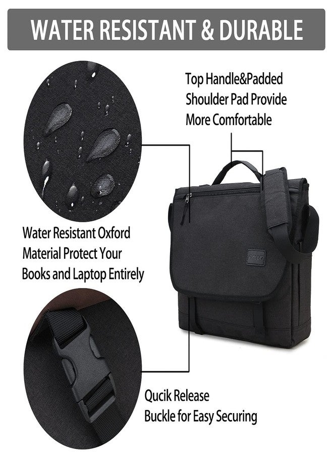 RAVUO Messenger Bag For Men, Water Resistant Lightweight Crossbody Shoulder Bag Fits 15.6 Inch Laptop College Satchel for Work - Image 3