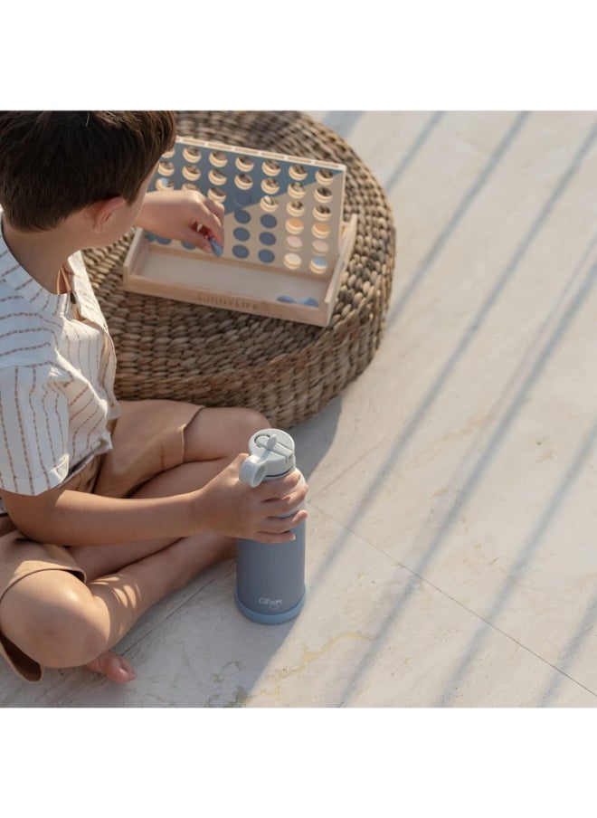Vacuum Insulated Stainless Steel Water Bottle 500 Ml - Dusty Blue