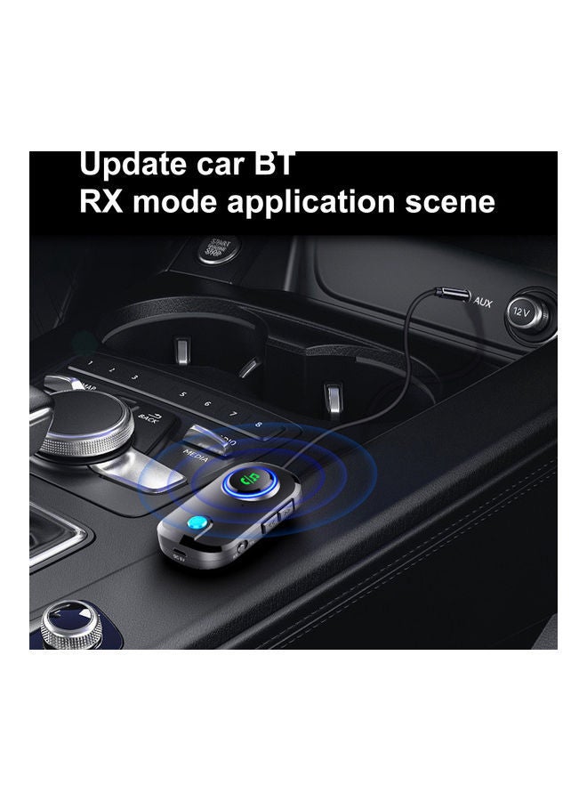 NIBEMINENT Bluetooth Transmitter Receiver T3 Black  - Image 3