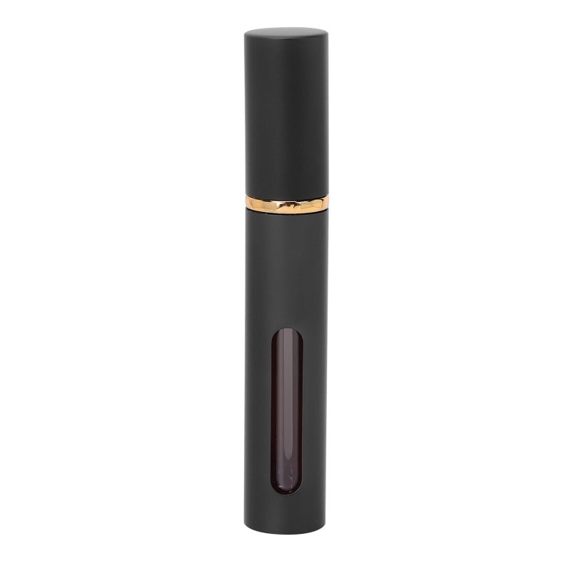 Travel Perfume Bottle Black 5ml Portable Leakproof - Mini Refillable Perfume Bottle for Travel and Gym - Image 1