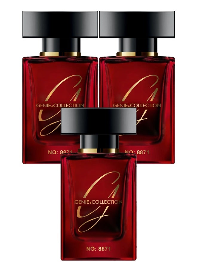 جيني كوليكشن 3 قطع عطر جيني كوليكشن رقم 8871 25مل - Image 1