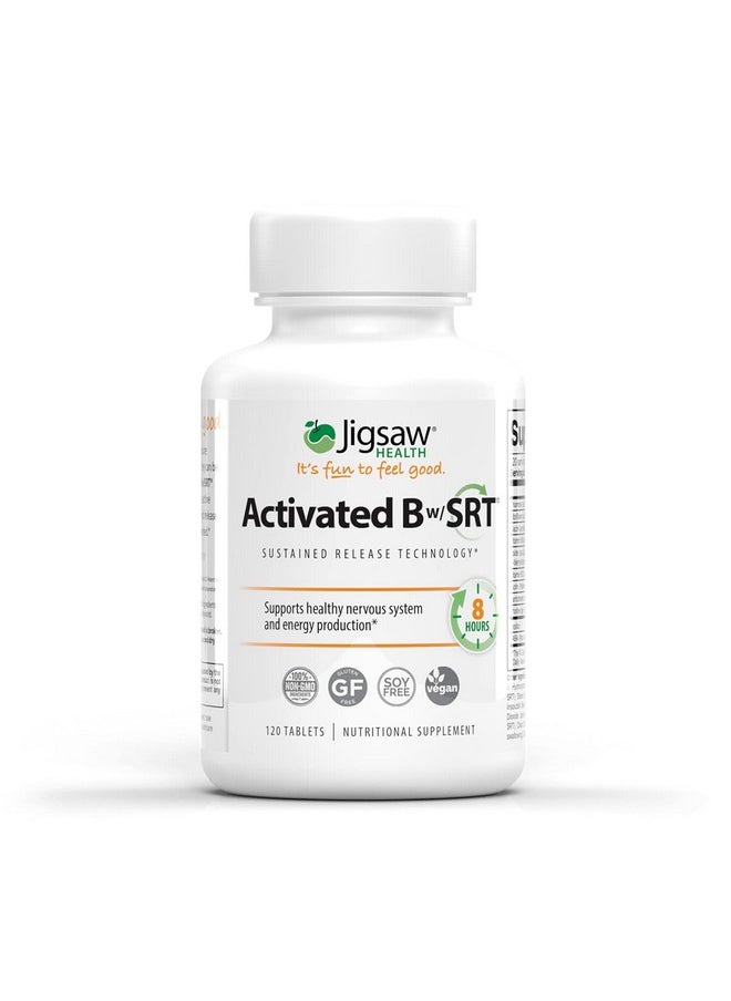 Jigsaw Health Activated B Complex W/Srt 120 Tablets  - Image 2