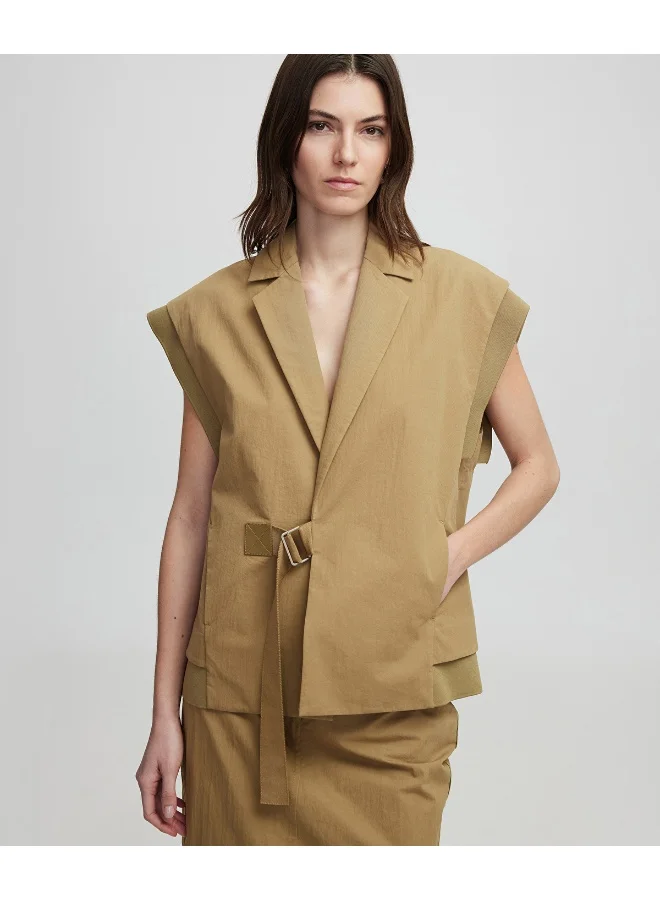 Ipekyol  Relaxed Fit Belted Vest for Women | Best Price UAE