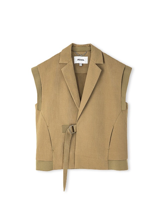 Ipekyol Belted Waistcoat - Image 3