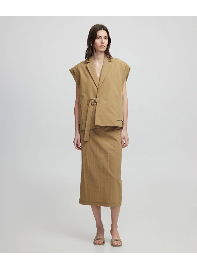 Ipekyol Belted Waistcoat - Image 1